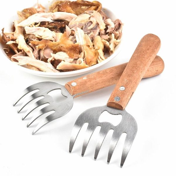2 PCS Bear Claw Meat Divider Barbecue Tool Multifunctional Meat Shredder (Primary Colors) - Image 2