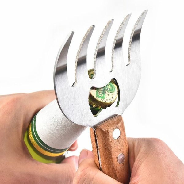2 PCS Bear Claw Meat Divider Barbecue Tool Multifunctional Meat Shredder (Primary Colors) - Image 4
