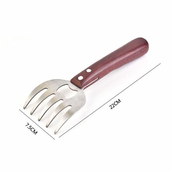 2 PCS Bear Claw Meat Divider Barbecue Tool Multifunctional Meat Shredder (Primary Colors) - Image 7