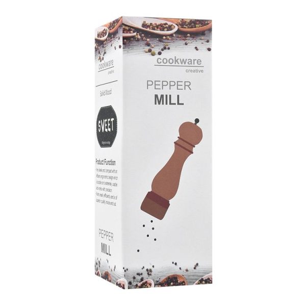 Acrylic Transparent Pepper Grinder Manual Pepper Grinder Ceramic Core Multi-Purpose Seasoning Bottle, Specification: 5 Inch - Image 8