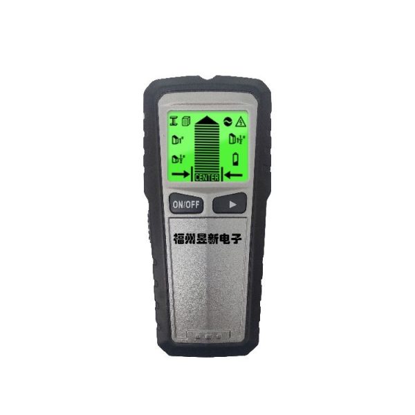 TH430 Wall Detector Digital Metal Detector Detection Stud Wood Wire Detector Silver Gray