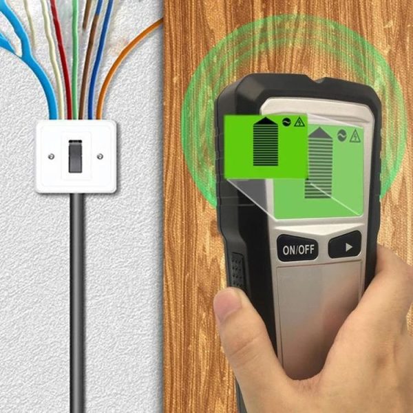 TH430 Wall Detector Digital Metal Detector Detection Stud Wood Wire Detector Silver Gray - Image 10