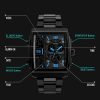 SKMEI 1274 Men Fashion Electronic Watch Multifunctional Outdoor Sports Watch (Blue) - Image 4