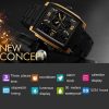 SKMEI 1274 Men Fashion Electronic Watch Multifunctional Outdoor Sports Watch (Blue) - Image 5