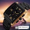 SKMEI 1274 Men Fashion Electronic Watch Multifunctional Outdoor Sports Watch (Blue) - Image 7