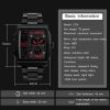 SKMEI 1274 Men Fashion Electronic Watch Multifunctional Outdoor Sports Watch (Blue) - Image 9