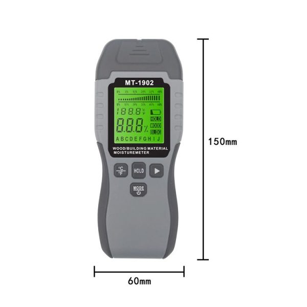 MT1902 Timber Moisture Content Tester - Image 4
