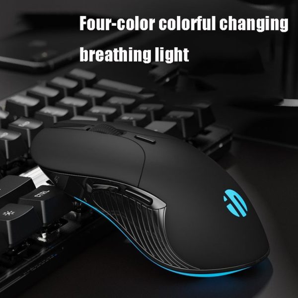 Inphic M101 1600DPI 6 Keys Home Internet Cafe Office Game Business Silent Wireless Mouse - Image 10