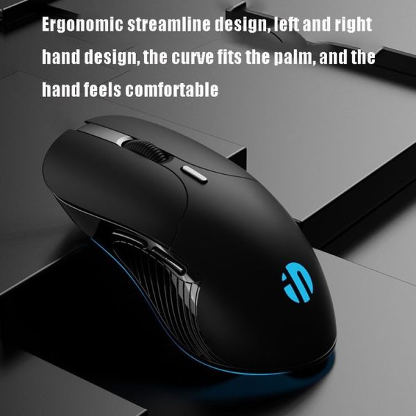 Inphic M101 1600DPI 6 Keys Home Internet Cafe Office Game Business Silent Wireless Mouse - Image 3
