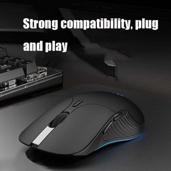 Inphic M101 1600DPI 6 Keys Home Internet Cafe Office Game Business Silent Wireless Mouse - Image 7
