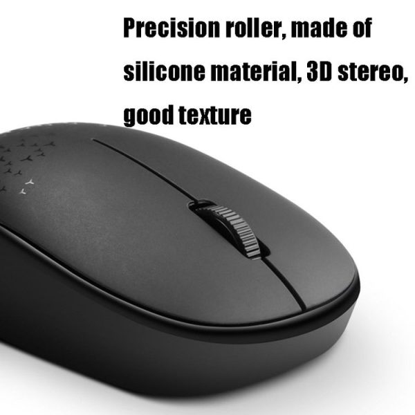 Inphic E5B 4000DPI 4 Keys Office Silent Wireless Mini Bluetooth Mouse, Colour: Black - Image 3