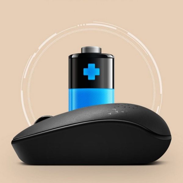 Inphic E5B 4000DPI 4 Keys Office Silent Wireless Mini Bluetooth Mouse, Colour: Black - Image 7