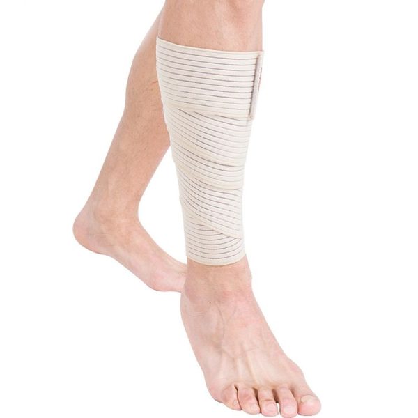 2 PCS Sports Stretch Leggings Bandage Riding Outdoor Fitness Sports Anti-Sprain Strap, Length: 120cm (Skin Color)