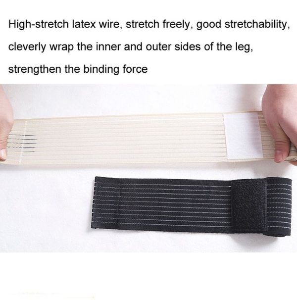 2 PCS Sports Stretch Leggings Bandage Riding Outdoor Fitness Sports Anti-Sprain Strap, Length: 120cm (Skin Color) - Image 3