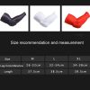 2 PCS Basketball Honeycomb Anti-Collision Elbow Pads Thin Lengthened Arm Guards Outdoor Sports Protective Gear Equipment, Size: M (Black) - Image 5