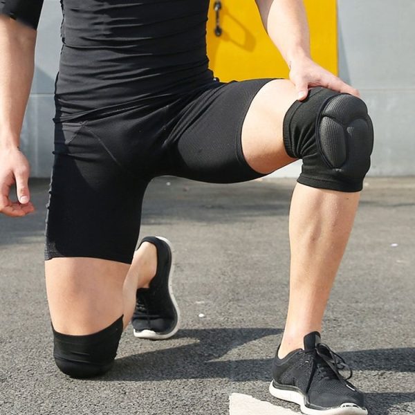 2 Pairs Anti-Collision Thickened Sports Knee Pads Goalkeeper Dance Rock Climbing Sponge Knee Pads - Image 6