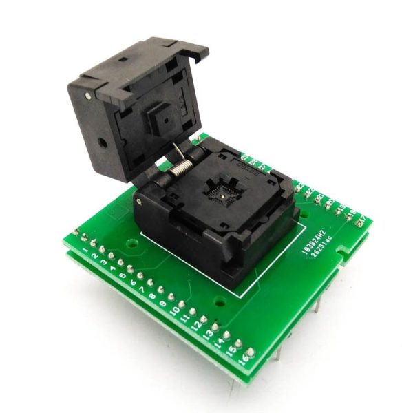 QFN32-0.5 Burning Seat Chip Test Seat Flip Shrapnel Double-Layer Board Programming Seat - Image 2