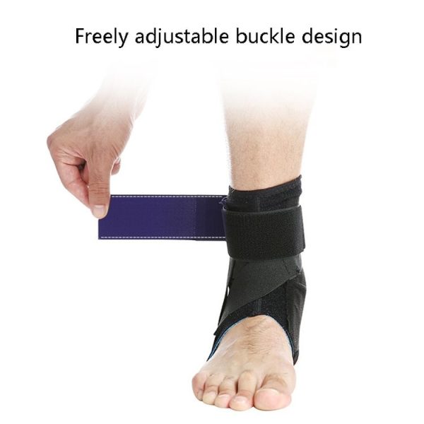 Sports Sprains Running Ankle Guard Football Basketball Badminton Ankle Protection, Specification: M (Left Foot) - Image 4