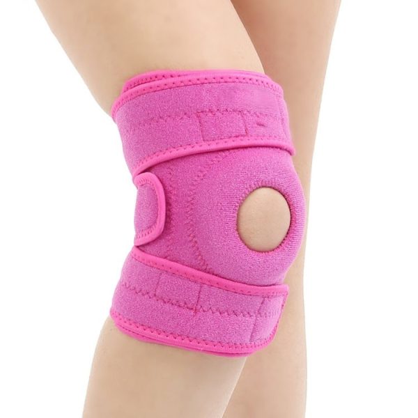 Sports Non-Slip Knee Pads Men And Women Breathable Compression Shock Absorber, Specification: Right Leg (Gray) - Image 6