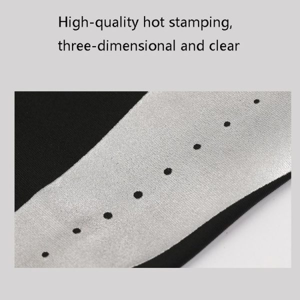 2 PCS Extended Sports Elbow Guards Lycra Non-Slip Breathable Arm Guards, Size: L (Black) - Image 3