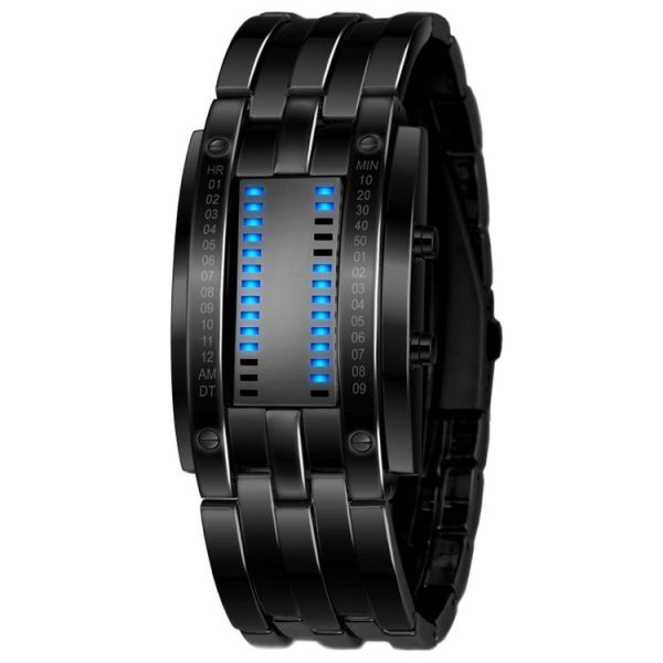 SKMEI 0926 Fashion Couple Men Watch Sports Waterproof Electronic Watch For Man (Black)