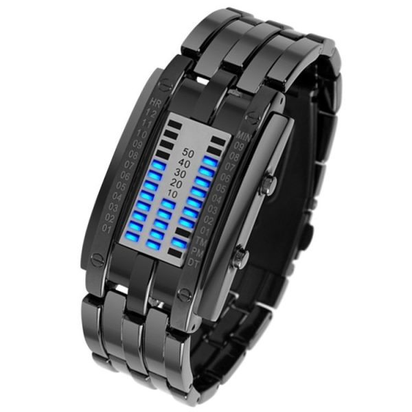 SKMEI 0926 Fashion Couple Men Watch Sports Waterproof Electronic Watch For Women (Black) - Image 2