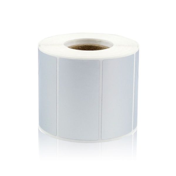 Printing Paper Dumb Silver Paper Plane Equipment Fixed Asset Label for NIIMBOT B50W, Size: 50x30mmSilver - Image 2