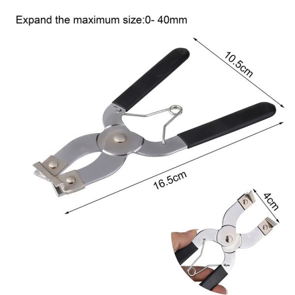 Plier Piston Ring Installer Pliers Expander Installer Remove Tool Car Hand Tools (Black) - Image 6