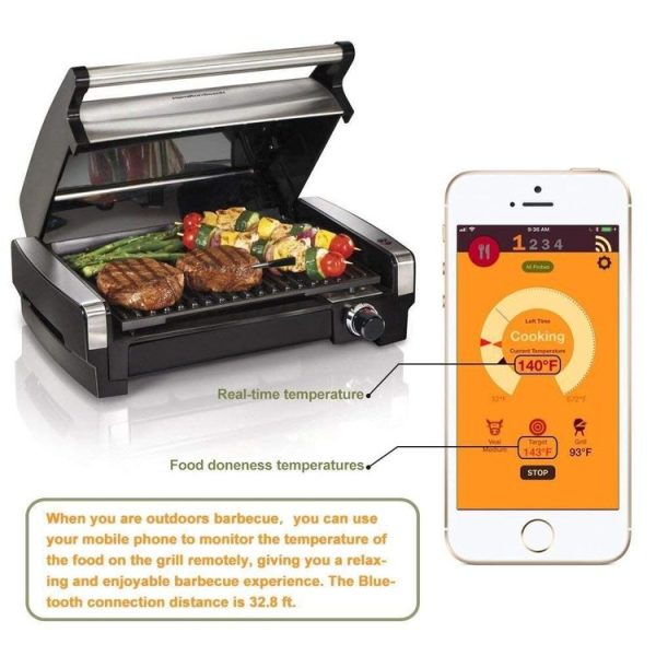 TY530 BBQ Probe Wireless Bluetooth Thermometer Mobile Phone APP Kitchen Food Barbecue Oven Thermometer - Image 7