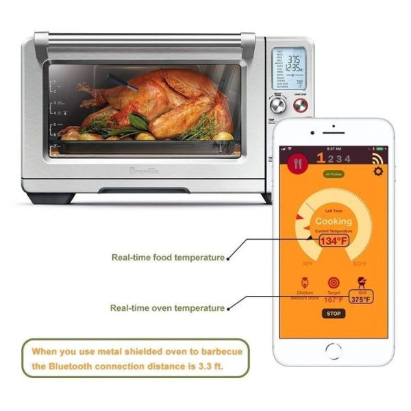 TY530 BBQ Probe Wireless Bluetooth Thermometer Mobile Phone APP Kitchen Food Barbecue Oven Thermometer - Image 8