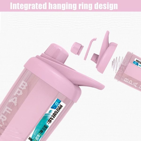TC-1801 Milkshake Cup Plastic Fitness Sports Water Cup Shaking Cup, Colour: Blue - Image 6