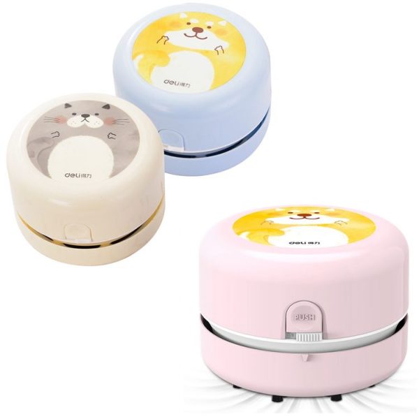 Deli Desktop Mini Wireless Vacuum Cleaner Keyboard Vacuum Cleaner, Random Color Delivery - Image 3