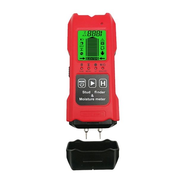TM200 Wall Detector High-Precision Handheld Metal Wall Detector Measuring Tool (Red) - Image 4