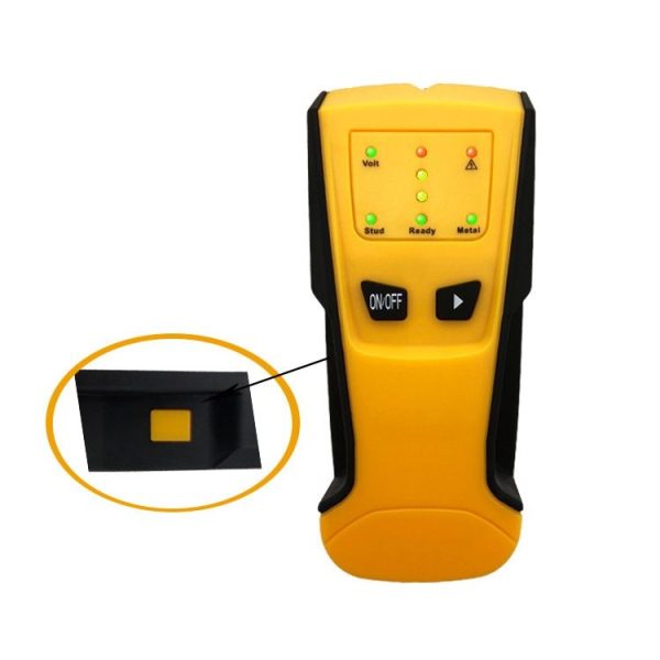 TH105 3 in 1 Handheld Wall Detector Wood Stud Wire Detection Metal Detector Stud Finder (Yellow) - Image 5