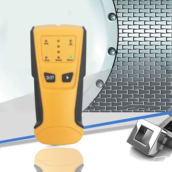 TH105 3 in 1 Handheld Wall Detector Wood Stud Wire Detection Metal Detector Stud Finder (Yellow) - Image 7