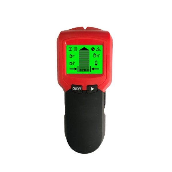 TH220 Wall Detector Handheld High Sensitive Keel Metal Wire Detector (Red)