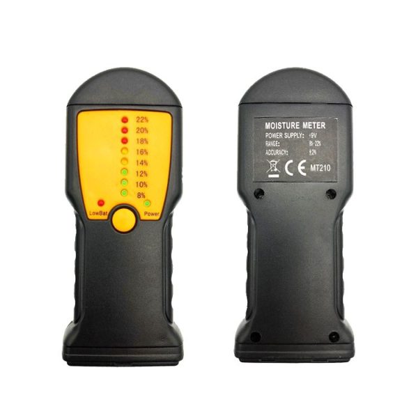 MT210 Wood Moisture Meter Wood Material Water Leak Detector Damp Tester Wood Test Tool - Image 4