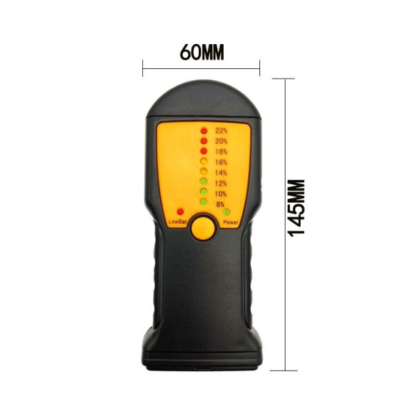 MT210 Wood Moisture Meter Wood Material Water Leak Detector Damp Tester Wood Test Tool - Image 5