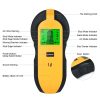 TH250 4 In 1 AC Wire Metal Studs Deep Wall Detector Handheld Metal Detector Stud Wood Beam Column Current Detector (Yellow) - Image 4