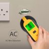 TH250 4 In 1 AC Wire Metal Studs Deep Wall Detector Handheld Metal Detector Stud Wood Beam Column Current Detector (Yellow) - Image 5