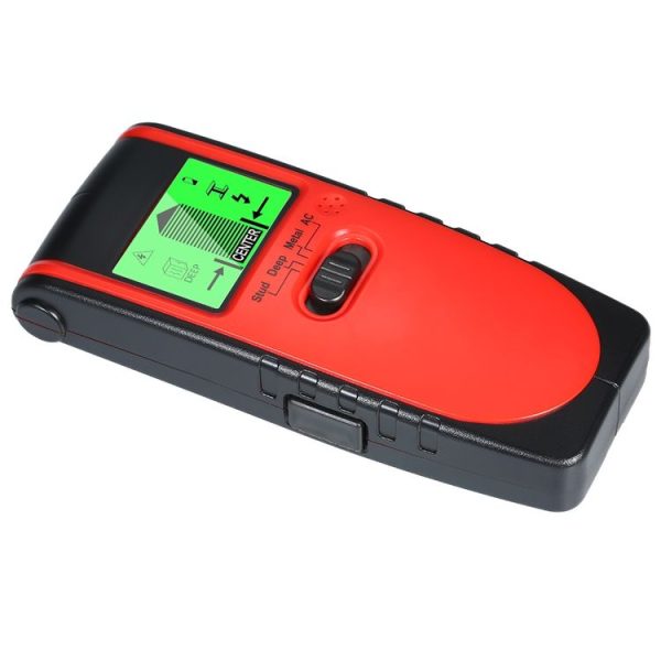 TH240 3 in 1 Underground Metal Detector Wire Wall Stud Center Finder Wood Detector Scanner (Red) - Image 2
