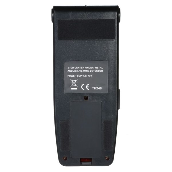 TH240 3 in 1 Underground Metal Detector Wire Wall Stud Center Finder Wood Detector Scanner (Red) - Image 4