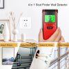 TH240 3 in 1 Underground Metal Detector Wire Wall Stud Center Finder Wood Detector Scanner (Red) - Image 9