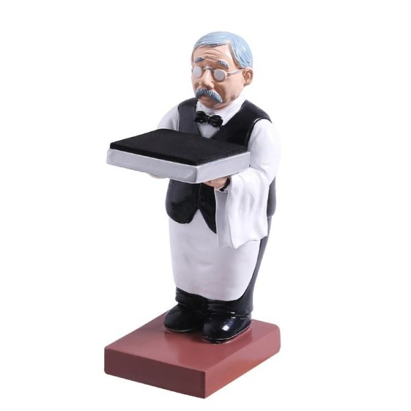 Watch Shelf Support Decorative Ornaments Watch Storage Box Display Stand, Item No.: Large Old Butler