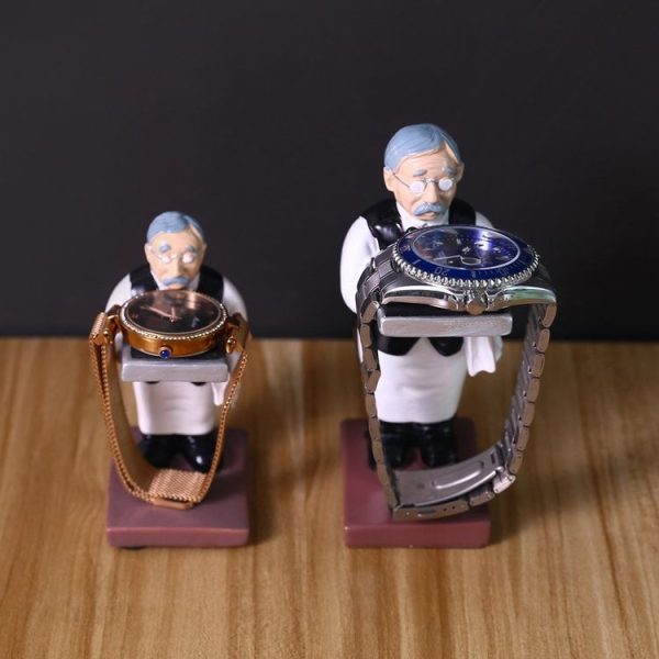 Watch Shelf Support Decorative Ornaments Watch Storage Box Display Stand, Item No.: Large Old Butler - Image 9