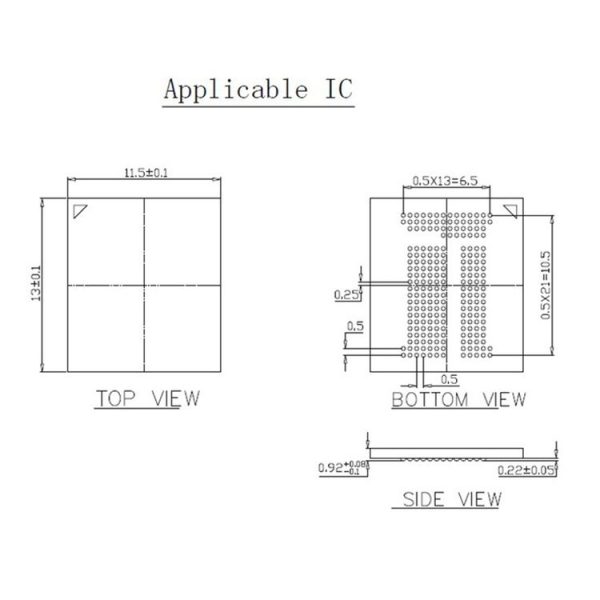 EMCP221 Flip Shrapnel To SD Test Seat EMCP Programmer Burn Data Reading Socket - Image 6