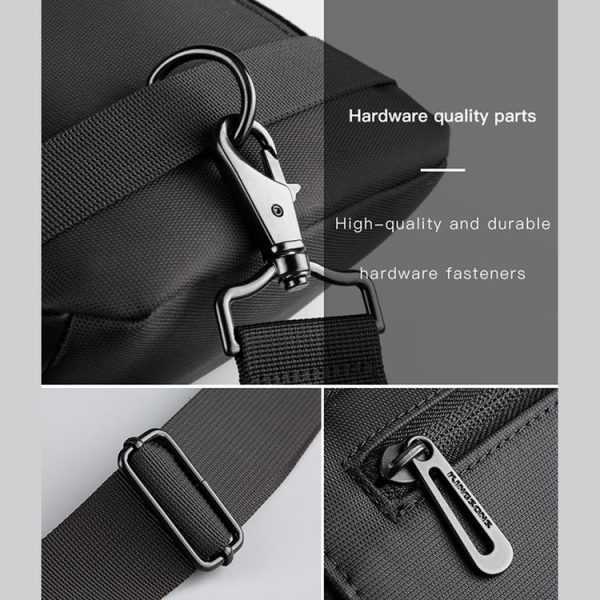 KINGSONS KS3211W Business Casual Chest Bag Water-Repellent Multi-Functional Wear-Resistant Messenger Bag - Image 12
