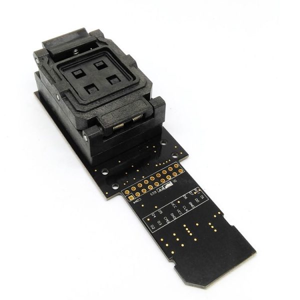 EMCP162 / 186 Clamshell Shrapnel Test Socket EMCP Locking Socket Reader Socket Burning Socket