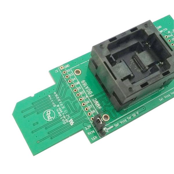 EMCP153 / 169 Downward Pressure Shrapnel To SD Interface Test Socket - Image 5
