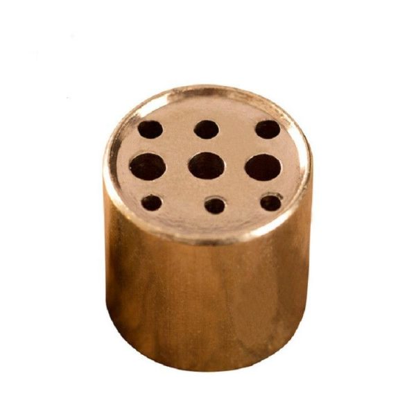 5 PCS Copper Nine-hole Incense Stick Incense Plate Incense Porous Incense Burner, Size: Medium - Image 4